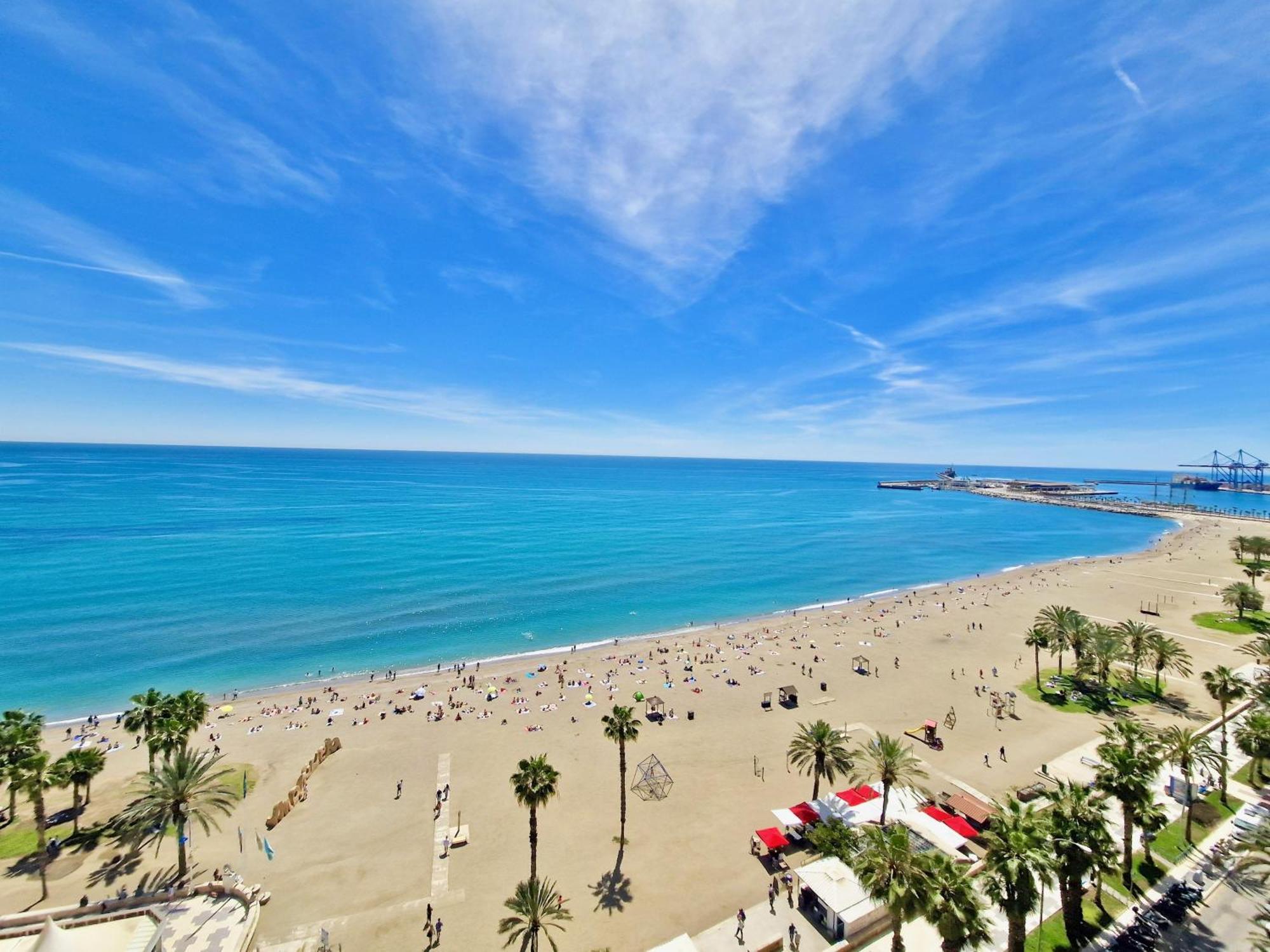 Sr Malagueta Beach Front Wonderful Sea View Μάλαγα Εξωτερικό φωτογραφία
